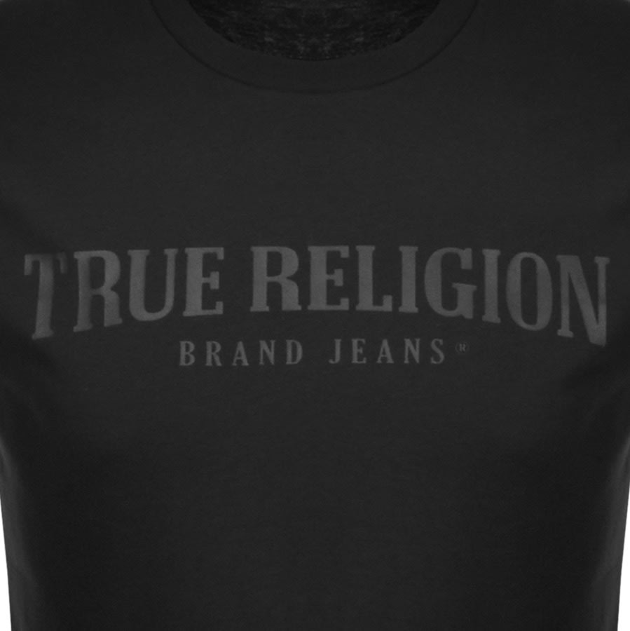 Alternative Image for ProductTrue Religion Arch Logo T Shirt Black3
